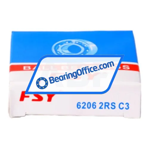 FSY (China) 6206 2RS C3 bearing image 3
