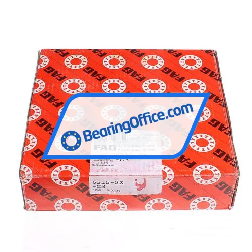 FAG 6315-2Z-C3 bearing image 3