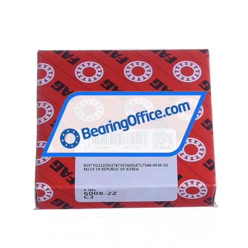 FAG 6008-2Z-C3 bearing image 4