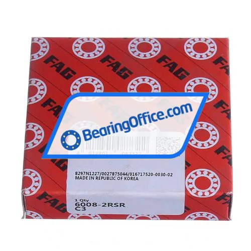 FAG 6008-2RSR-C3 bearing image 4
