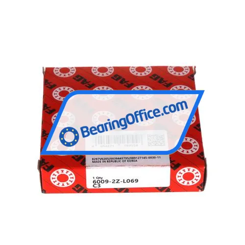 FAG 6009-2Z-L069-C3 bearing image 3