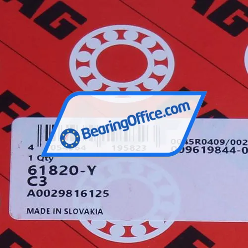 FAG 61820-Y-C3 bearing image 5