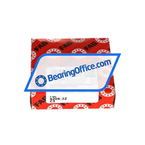 FAG 6206-2Z-C3 bearing image 3