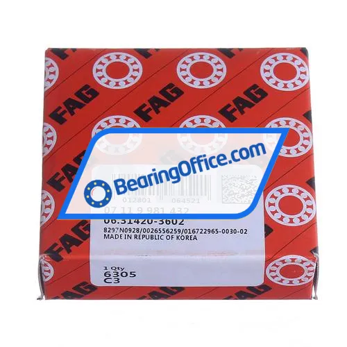 FAG 6305-C3 bearing image 4