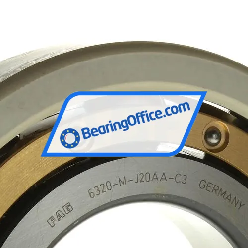 FAG 6320-M-J20AA-C3 bearing image 2