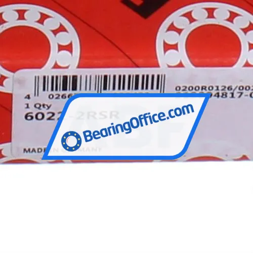FAG 6022-2RSR bearing image 5