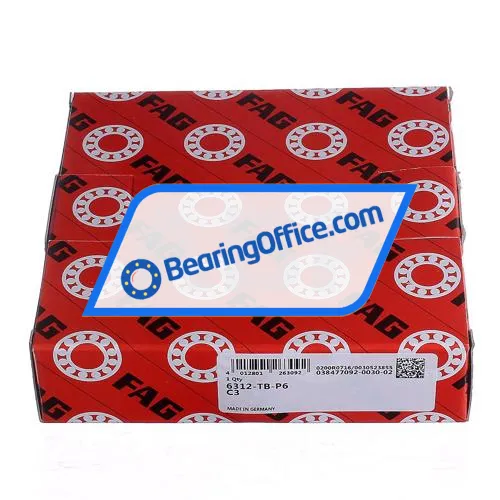 FAG 6312-TB-P6-C3 bearing image 3