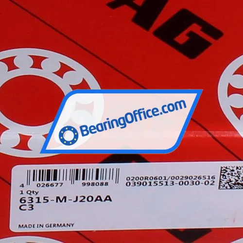 FAG 6315-M-J20AA-C3 bearing image 5