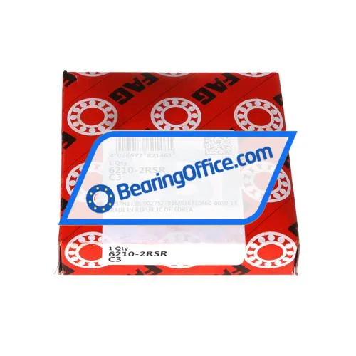 FAG 6210-2RSR-C3 bearing image 3