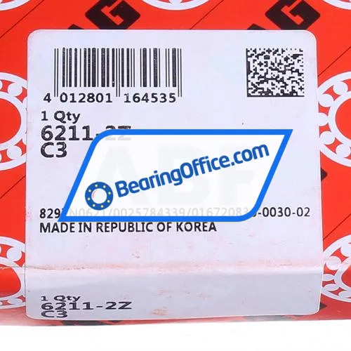 FAG 6211-2Z-C3 bearing image 5