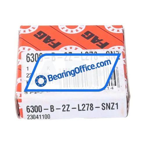 FAG 6300-B-2Z-L278-C3-SNZ1 bearing image 2