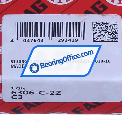 FAG 6306-C-2Z-C3 bearing image 4