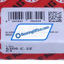 FAG 6306-C-2Z-C3 rulman resim 4
