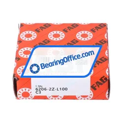 FAG 6206-2Z-L100-C3 rulman resim 3