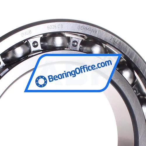 FAG 6026-C3 bearing image 2
