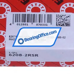 FAG 6208-2RSR-C4 rulman resim 5