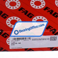 FAG 6316M-C3 rulman resim 5
