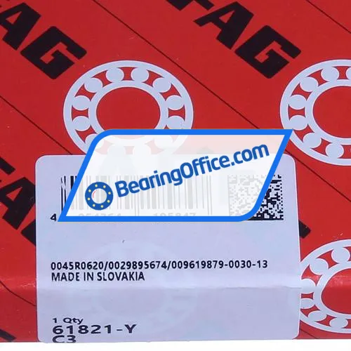 FAG 61821-Y-C3 bearing image 5