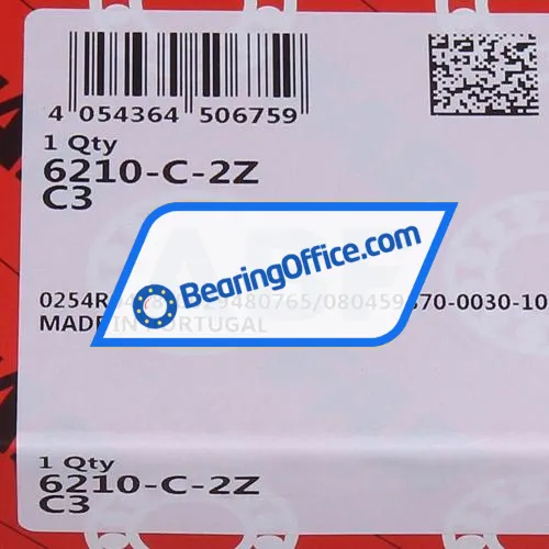 FAG 6210-C-2Z-C3 bearing image 6
