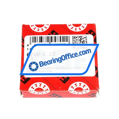 FAG 6200-2Z-C3 bearing image 3