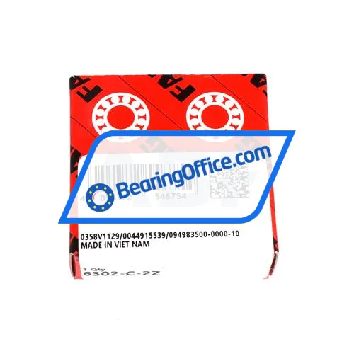 FAG 6302-C-2Z>V bearing image 3