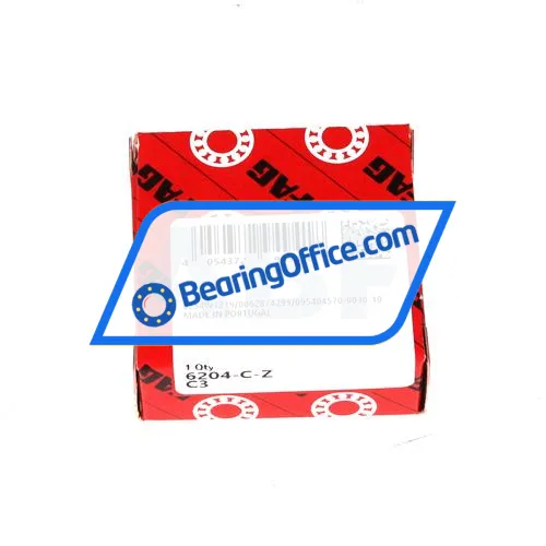 FAG 6204-C-Z-C3 bearing image 3