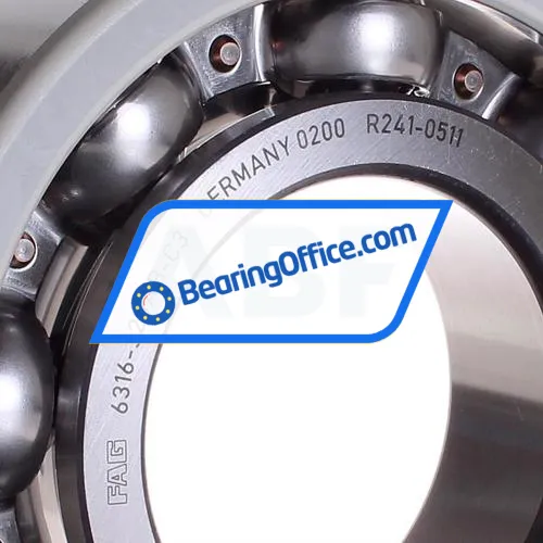 FAG 6316-J20AB-C3 bearing image 2