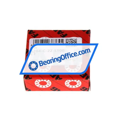 FAG 6204-C-2Z-L100-C3 bearing image 3