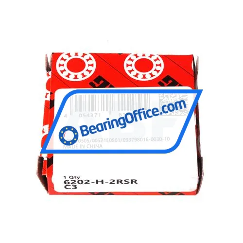 FAG 6202-H-2RSR-C3 bearing image 3