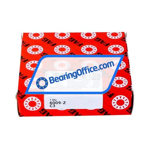 FAG 6009-Z-C3 bearing image 3
