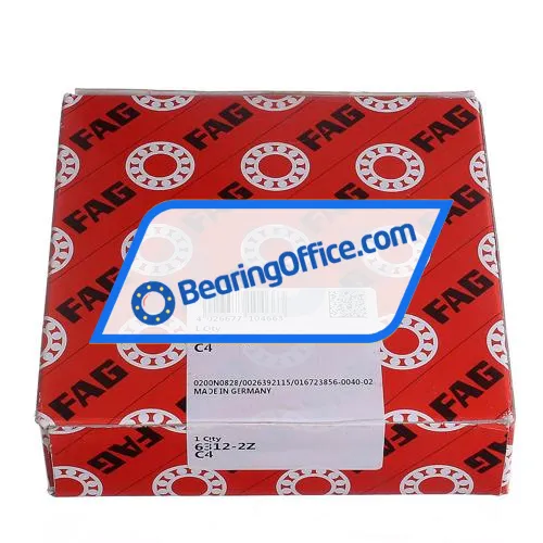 FAG 6312-2Z-C4 bearing image 4