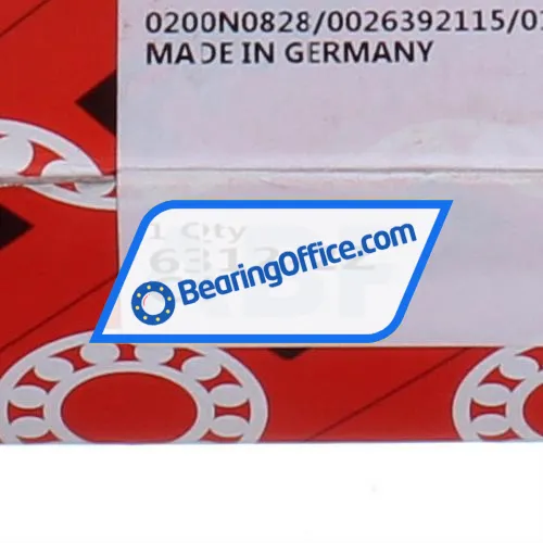 FAG 6312-2Z-C4 bearing image 5