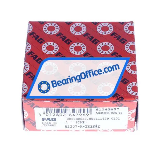 FAG 62307-A-2RSR bearing image 2