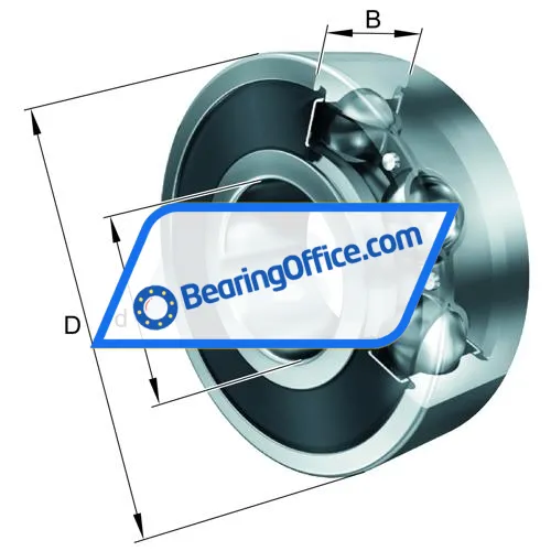 FAG 6002-C-2BRS bearing image 3