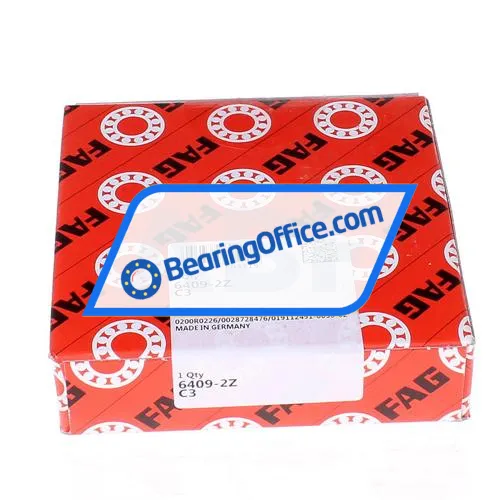 FAG 6409-2Z-C3 bearing image 3