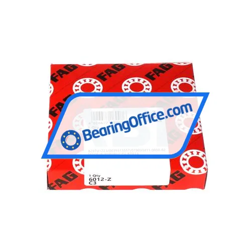 FAG 6012-Z-C3 bearing image 3