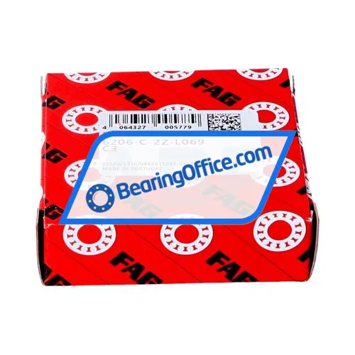 FAG 6206-C-2Z-L069-C3 bearing image 3