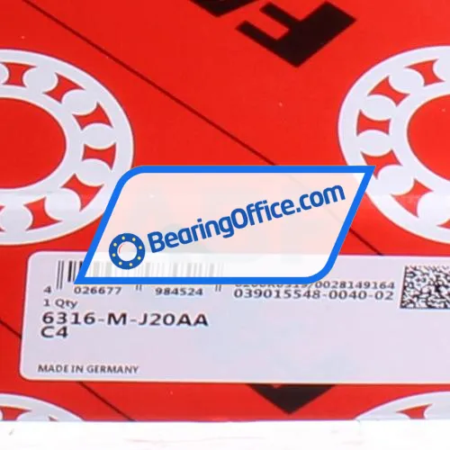 FAG 6316-M-J20AA-C4 bearing image 4