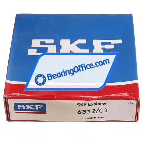 SKF 6312/C3 bearing image 3