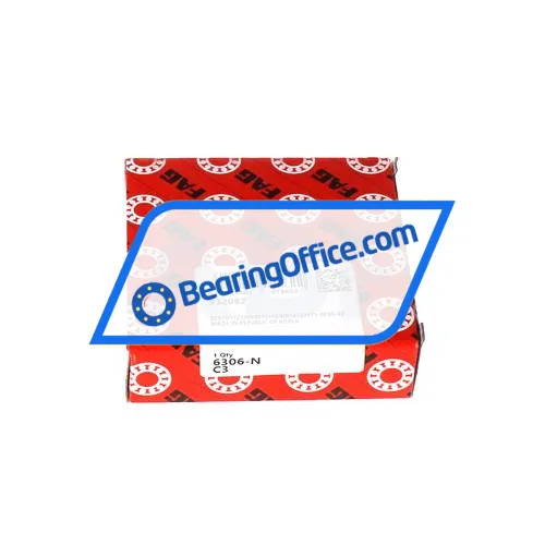 FAG 6306-N-C3 bearing image 4