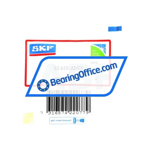 SKF E2-625-2Z/C3 bearing image 2
