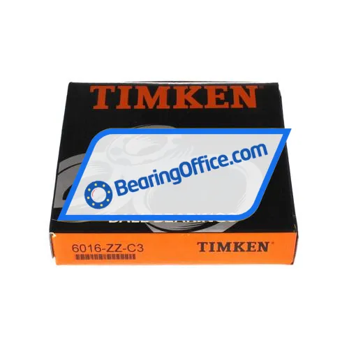 Timken 6016ZZ C3 bearing image 3