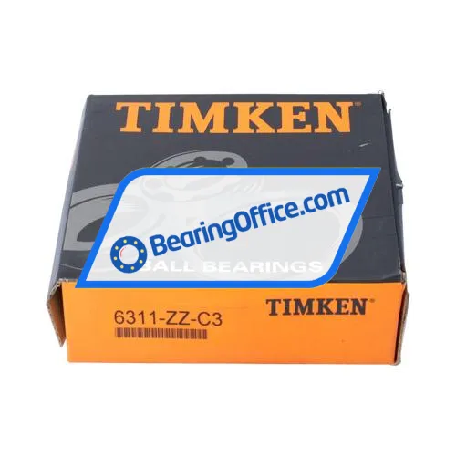 Timken 6311-ZZ-C3 bearing image 3