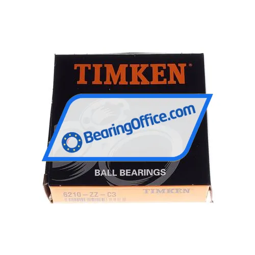 Timken 6210-ZZ-C3 bearing image 2