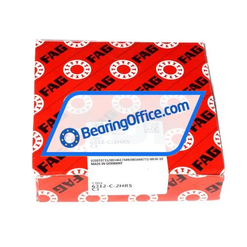 FAG 6312-C-2HRS-C3 bearing image 3
