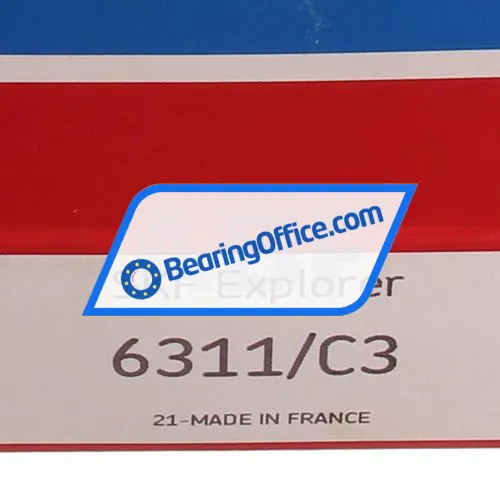 SKF 6311/C3 bearing image 5