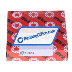 FAG 6207-2RSR-C3 rulman resim 3