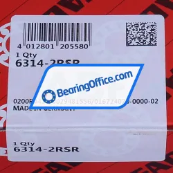 FAG 6314-2RSR rulman resim 5