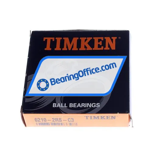 Timken 6210-2RS-C3 bearing image 2