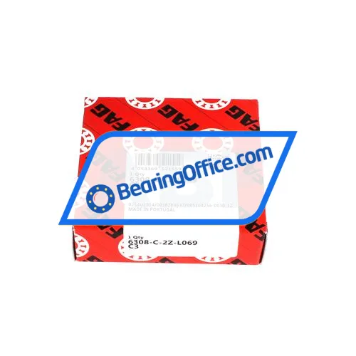 FAG 6308-C-2Z-L069-C3 bearing image 3